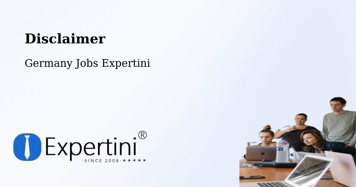 Disclaimer – Lilienthal - Germany Jobs Expertini