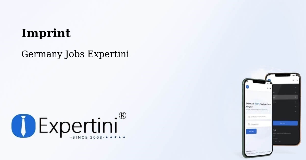 Imprint – Lilienthal - Germany Jobs Expertini
