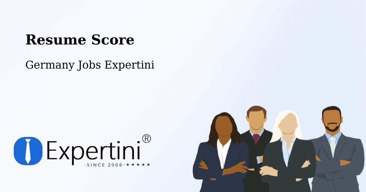 Resume Score & Job Description Match Tool – Lilienthal - Germany Jobs Expertini